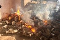 Detenidos por quemar basura en la ex Coliseo