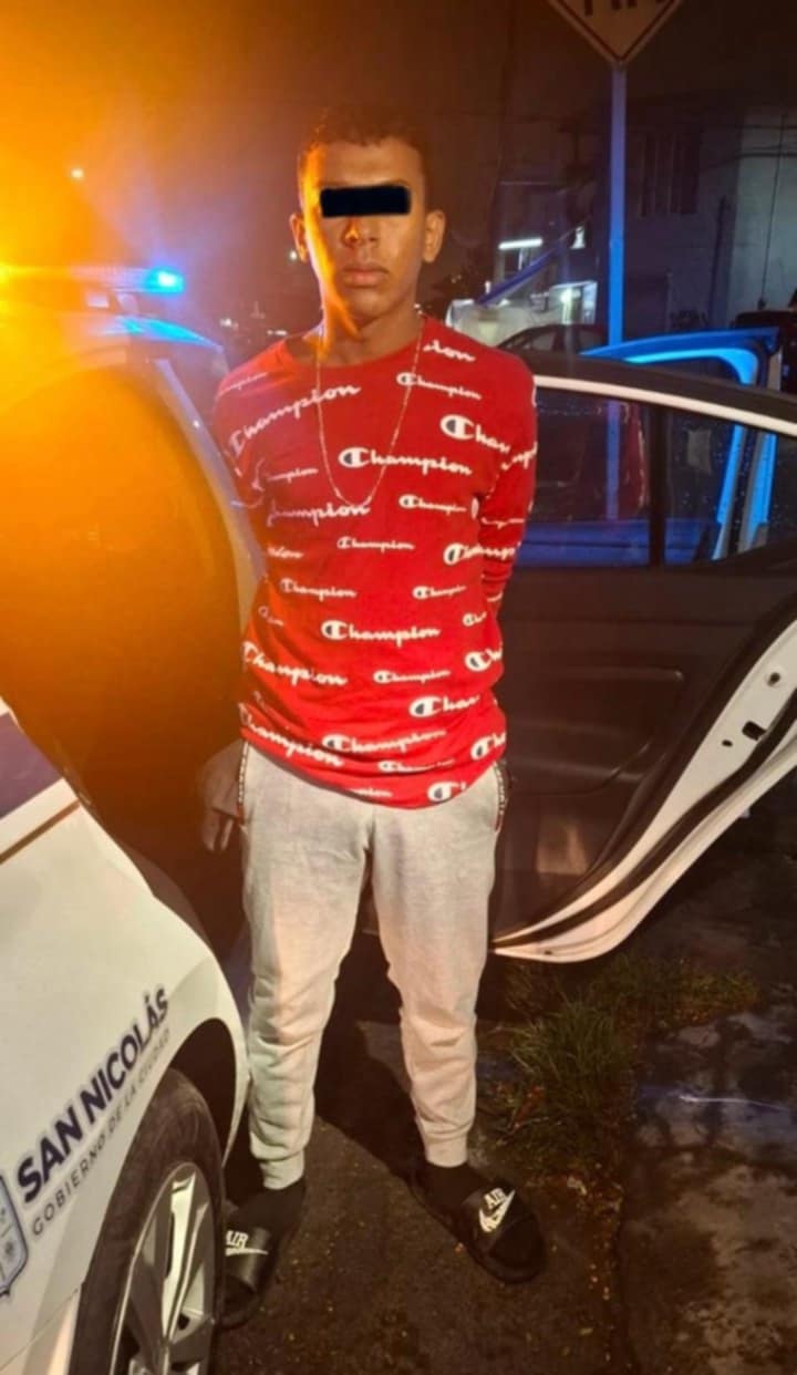 Cae en San Nicolás, sospechoso de homicidio en Monterrey Cae en San Nicolás, sospechoso de homicidio en Monterrey