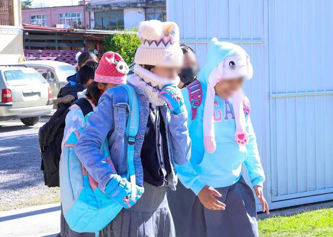 Reportan un 30% de ausentismo en escuelas por el frío Reportan un 30% de ausentismo en escuelas por el frío