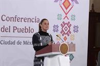 No voy a entrar en pol&eacute;mica con el director del FBI: Sheinbaum
