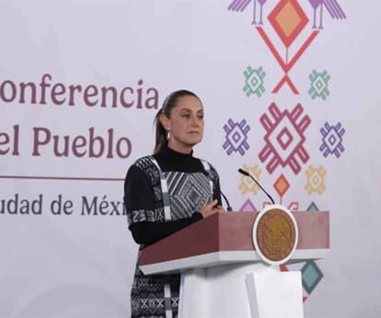 No voy a entrar en pol&eacute;mica con el director del FBI: Sheinbaum
