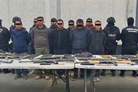 Capturan a 9 con cartuchos y equipo táctico Capturan a 9 con cartuchos y equipo táctico