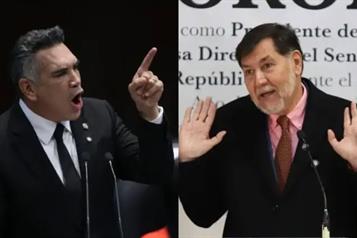 Chocan Noro&ntilde;a y Alito por camionetas blindadas