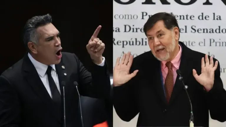 Chocan Noroña y Alito por camionetas blindadas Chocan Noroña y Alito por camionetas blindadas