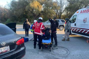 Resulta con heridas tras atropello