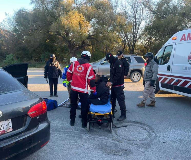 Resulta con heridas tras atropello