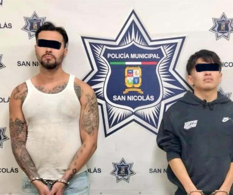 Capturan a par de asaltantes