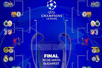 As&iacute; qued&oacute; el sorteo de los 16vos de la Champions League