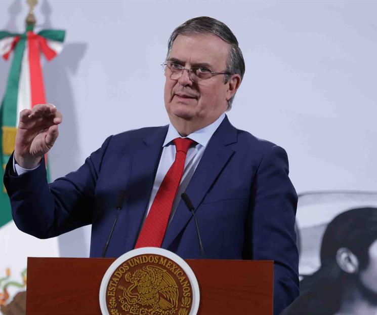 Marcelo Ebrard reporta avance del 90% en barreras comerciales Marcelo Ebrard reporta avance del 90% en barreras comerciales