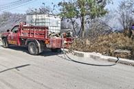 Alarma incendio en zona despoblada