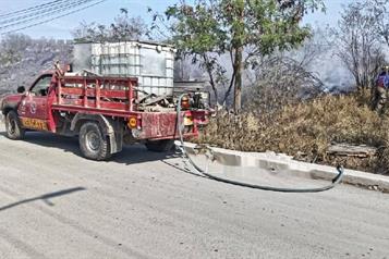 Alarma incendio en zona despoblada