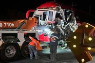 Deja choque de autob&uacute;s 20 lesionados