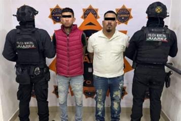 Detienen a dos con armas de fuego y droga