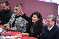 "Rega&ntilde;a" Luisa Alcalde  a diputados de Morena por ventilar peleas