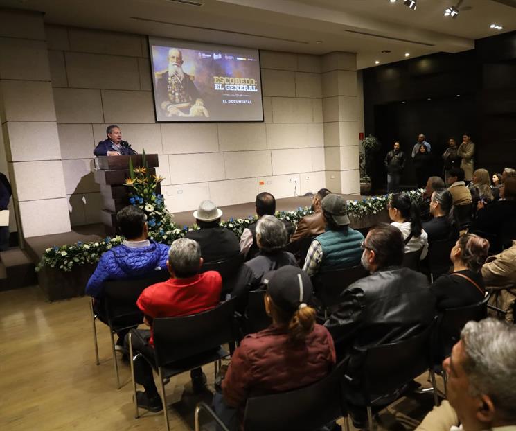 Presentan documental "Escobedo: El General" Presentan documental "Escobedo: El General"