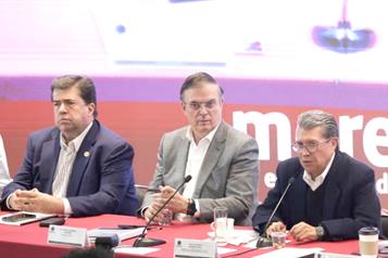 Confirman continuidad de M&eacute;xico en T-MEC con EU y Canad&aacute;