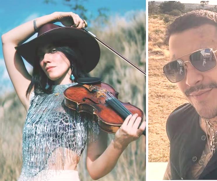 Aclara violinista de Nodal relación con el cantante Aclara violinista de Nodal relación con el cantante