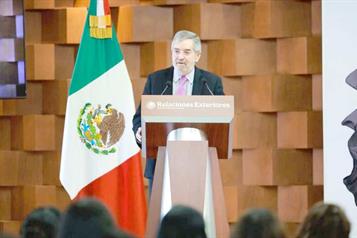 Defiende canciller ayuda humanitaria a cualquier pa&iacute;s