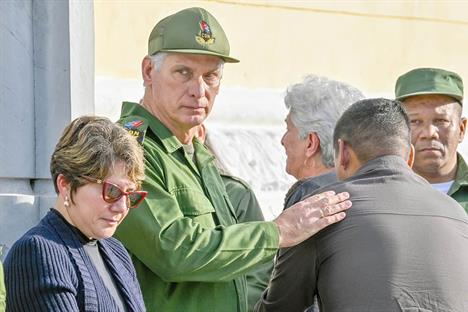 Anuncia D&iacute;az-Canel disposici&oacute;n de reactivar el di&aacute;logo con EU