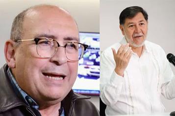 Intercambian acusaciones Moreira y Noroña