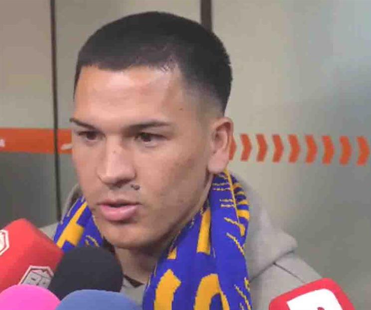 Ara&uacute;jo ya lleg&oacute;