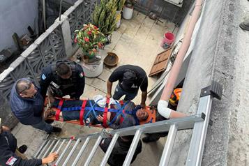 Sufre descarga el&eacute;ctrica en azotea