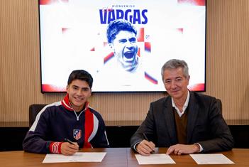 Ficha Atlético de Madrid a Obed Vargas Ficha Atlético de Madrid a Obed Vargas