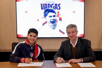 Ficha Atl&eacute;tico de Madrid al mexicano Obed Vargas 
