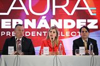 Felicita Sheinbaum a Laura Fern&aacute;ndez, presidenta electa