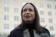 Acepta Corina Machado di&aacute;logo por transici&oacute;n