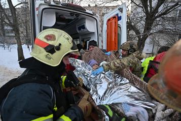 Reanuda Rusia ataques masivos a Ucrania bajo fr&iacute;o extremo