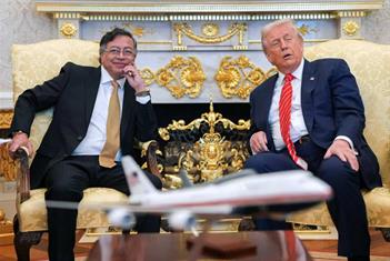 Dejan atr&aacute;s tensiones Trump y Petro y cooperan contra el narco