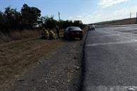 Resultan cinco heridos en choque frontal