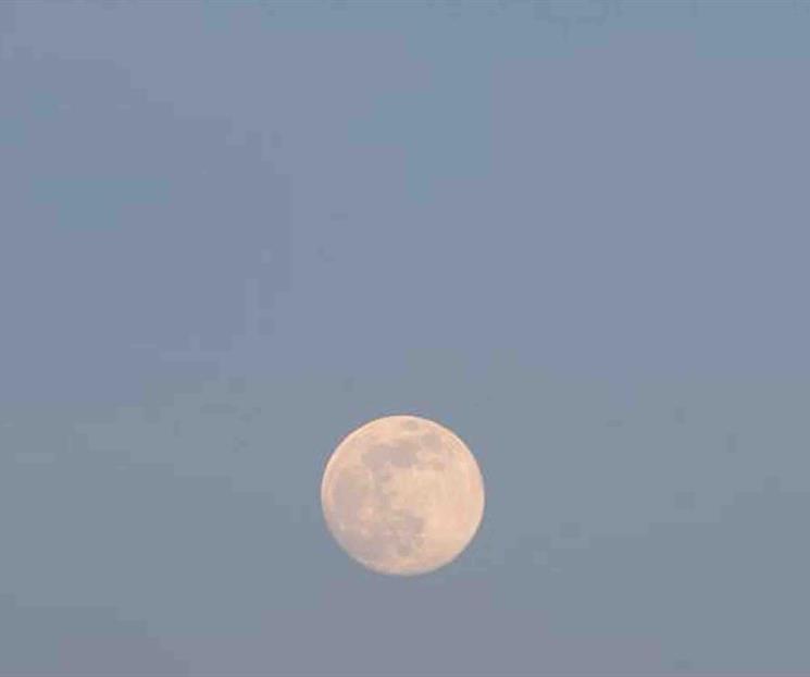 As&iacute; se vio la segunda Luna llena del a&ntilde;o sobre M&eacute;xico