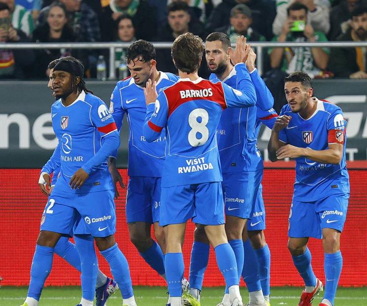 Va Atl&eacute;tico de Madrid a semis en Copa del Rey en debut de Obed