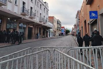 Blindan Quer&eacute;taro por 109 aniversario de la Constituci&oacute;n de 1917