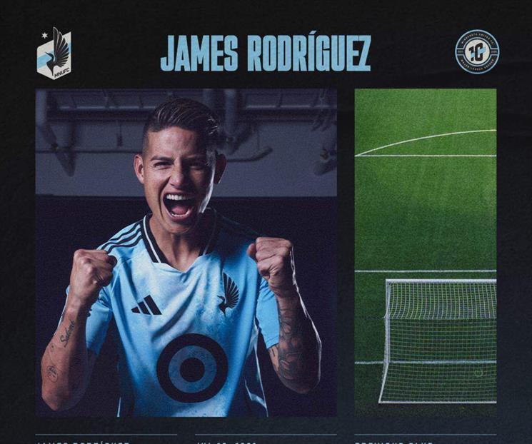Ficha James Rodr&iacute;guez con el Minnesota United de la MLS