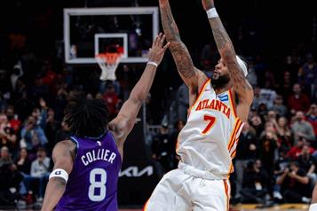 Vencen Hawks con lo justo a Utah