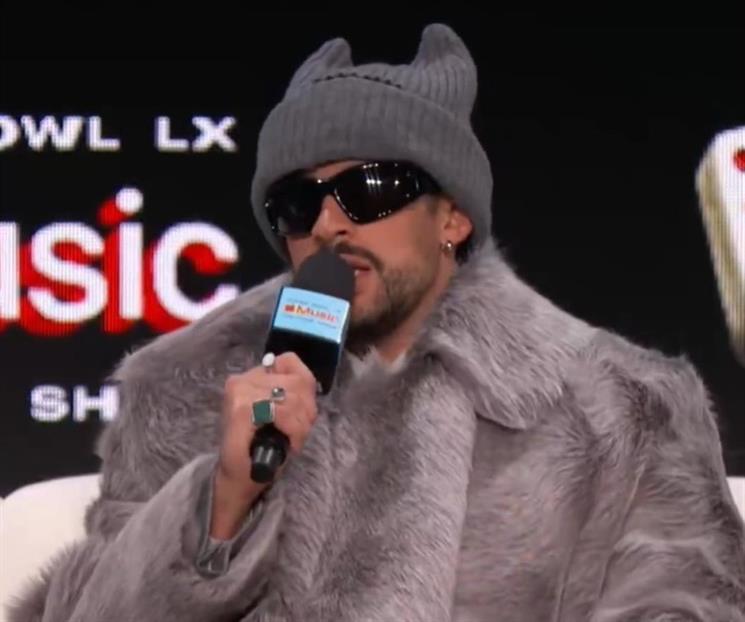 Emocionado Bad Bunny por cantar en el medio tiempo del S&uacute;per Bowl