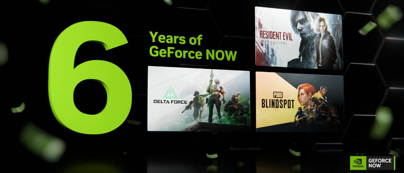 GeForce Now cumple seis a&ntilde;os y acelera con DLSS 4