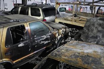 Investigan incendio en taller