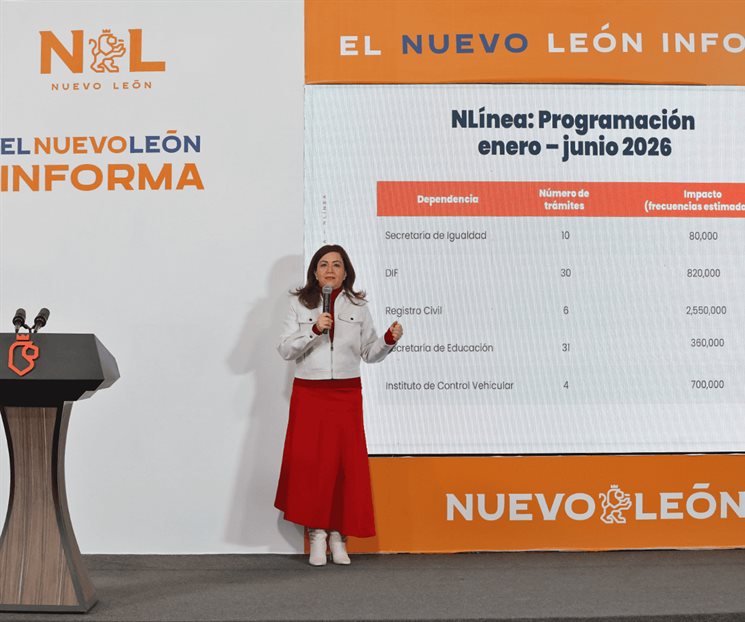 Digitalizar&aacute; NL en el 2026 150 tr&aacute;mites m&aacute;s frecuentes