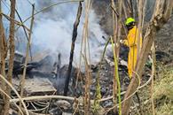 Alarma incendio en General Ter&aacute;n