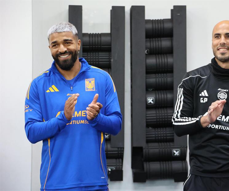Tiene Rodrigo Aguirre primer entrenamiento como Tigre