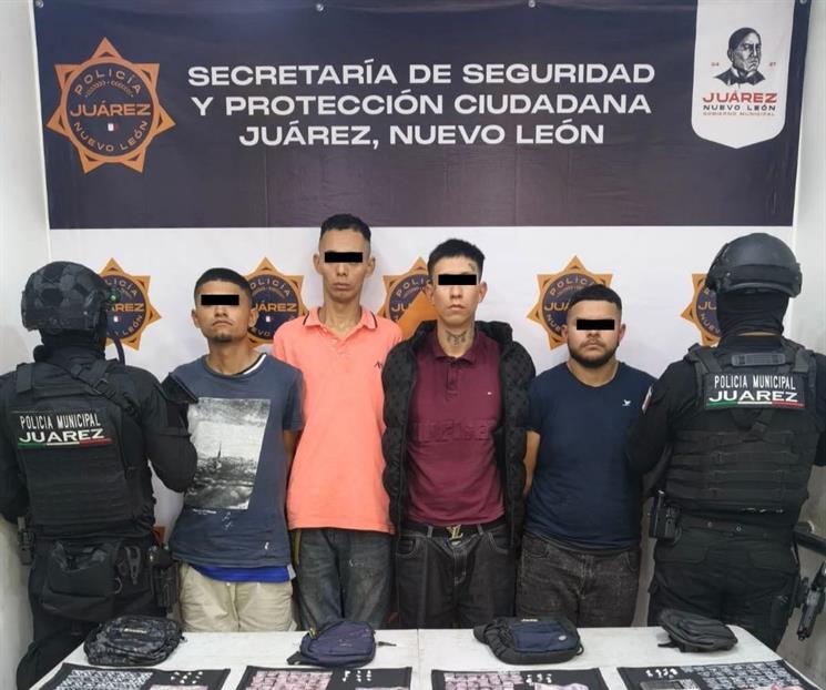 Caen cuatro con droga