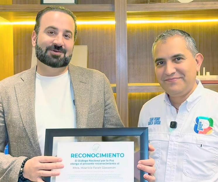 Reconocen a SP por su labor en el fortalecimiento de la paz