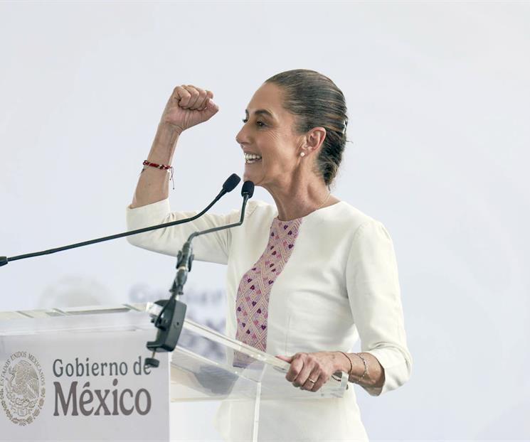 "Estamos recuperando el bienestar social": Sheinbaum