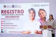 Abren registro para Pensiones y Mujeres Bienestar