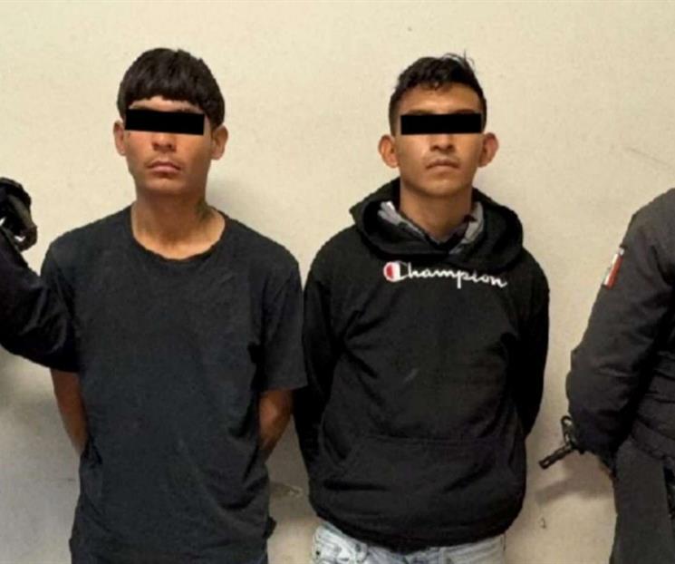 Capturan a par de ladrones