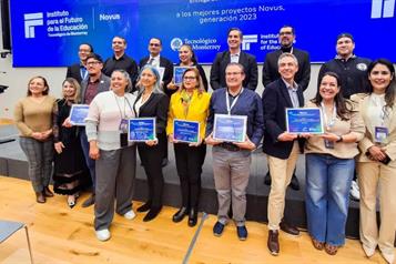 Premio NOVUS reconoce proyectos de innovaci&oacute;n educativa